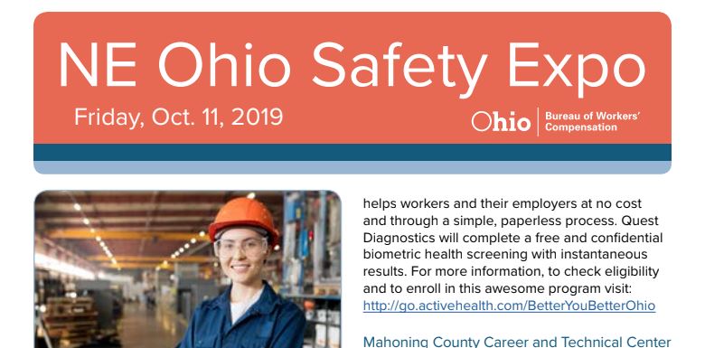 NE Ohio Safety Expo.