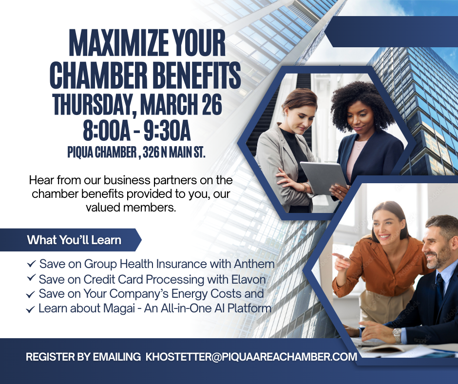 Maximize Your Chamber Benefits | 3/26/26